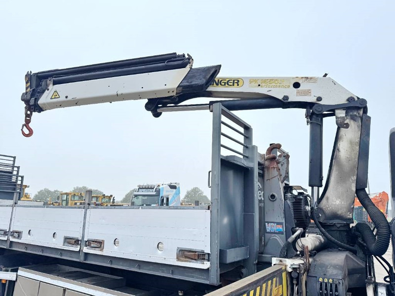 Abrollkipper DAF CF400 17 Meter Palfinger Crane + Trailer