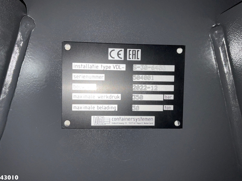 Abrollkipper DAF FAQ CF 430 VDL 30 Ton haakarmsysteem