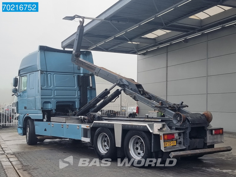 Abrollkipper DAF XF105.460 6X2 NL-Truck Hiab XR26S61 Manual Liftachse Euro 5