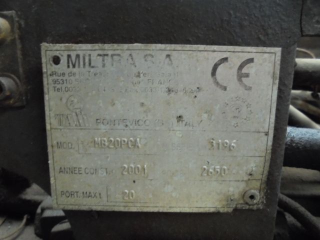 Abrollkipper Diversen MILTRA MB 20 PCA