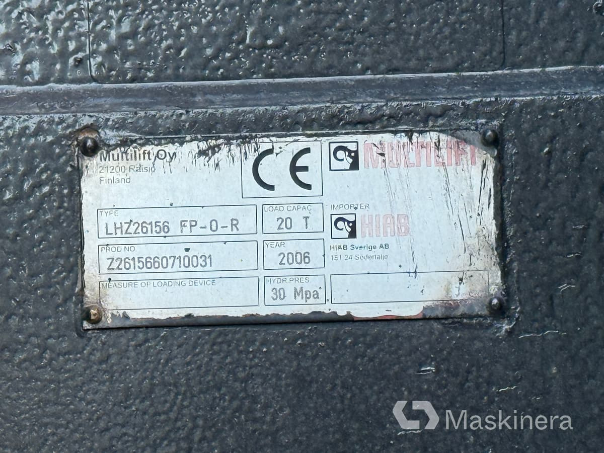 Abrollkipper Lastväxlare Scania R470lb 8x2