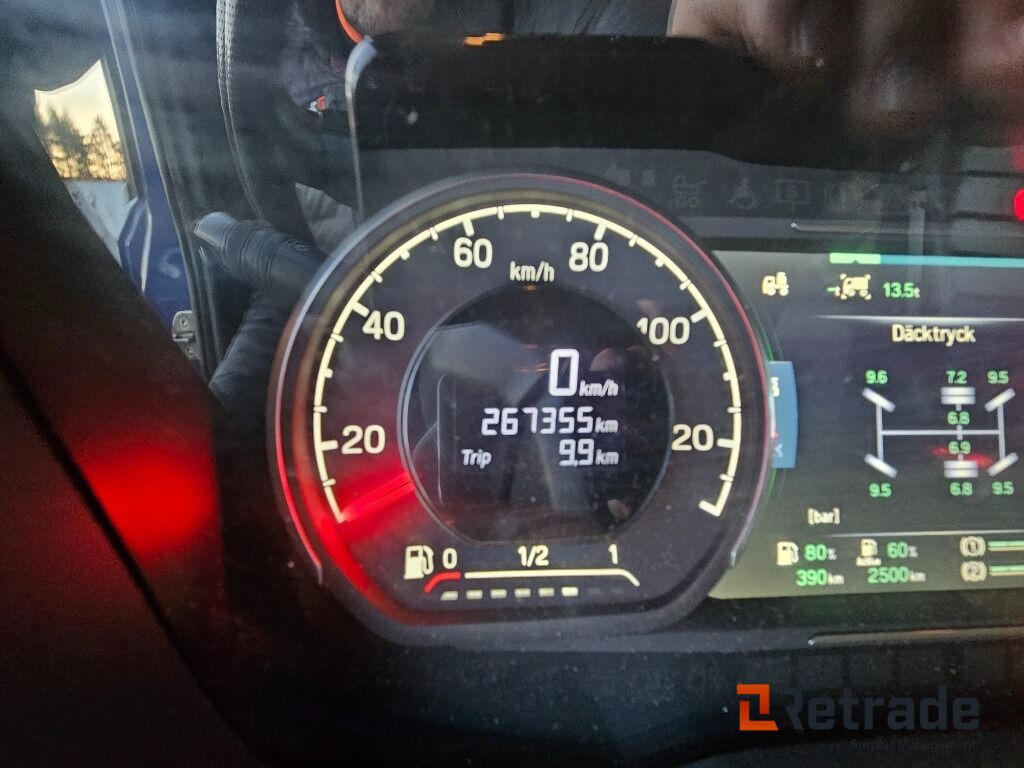 Abrollkipper Lastväxlare Scania R580 B6X2*4NB