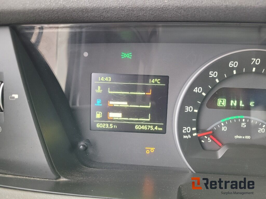 Abrollkipper Lastväxlare med flak Volvo FH460 6x2