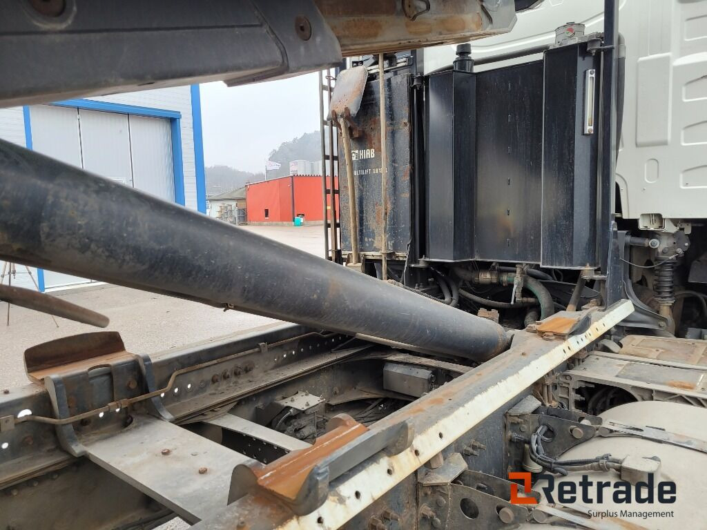 Abrollkipper Lastväxlare med flak Volvo FH460 6x2