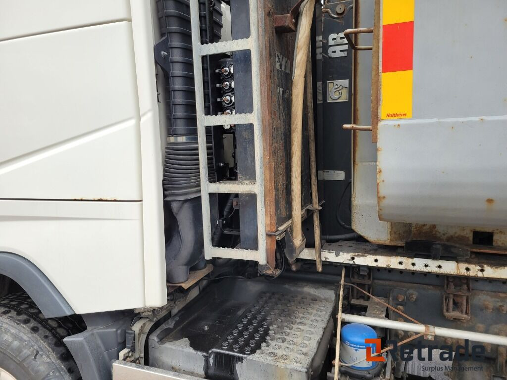 Abrollkipper Lastväxlare med flak Volvo FH460 6x2