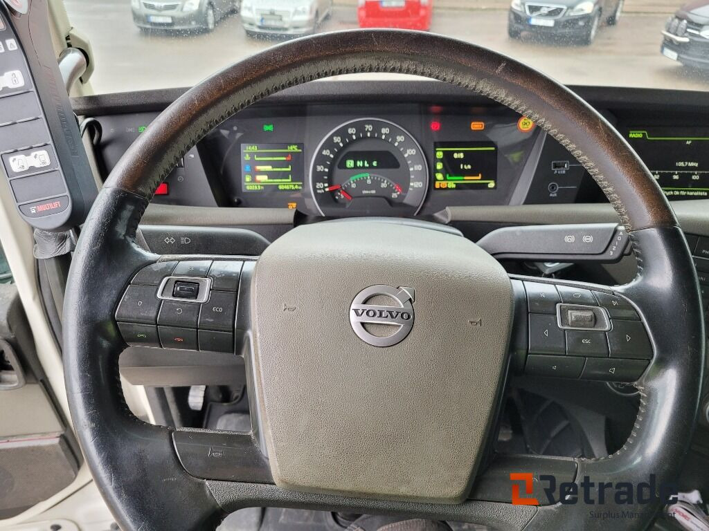 Abrollkipper Lastväxlare med flak Volvo FH460 6x2