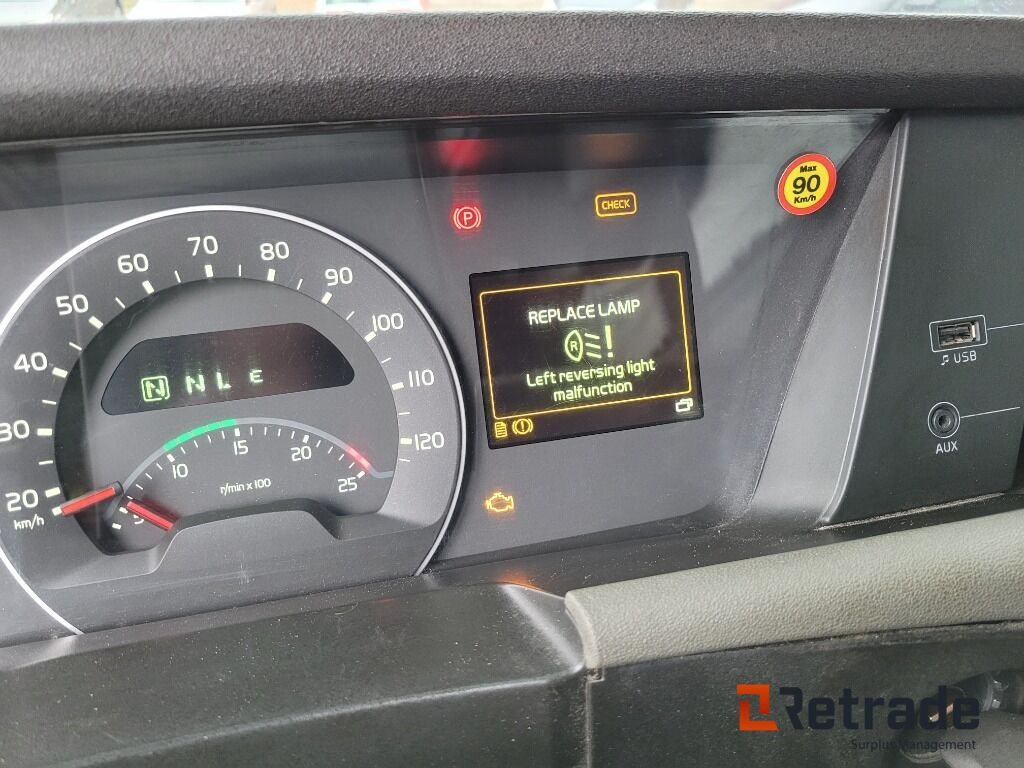 Abrollkipper Lastväxlare med flak Volvo FH460 6x2