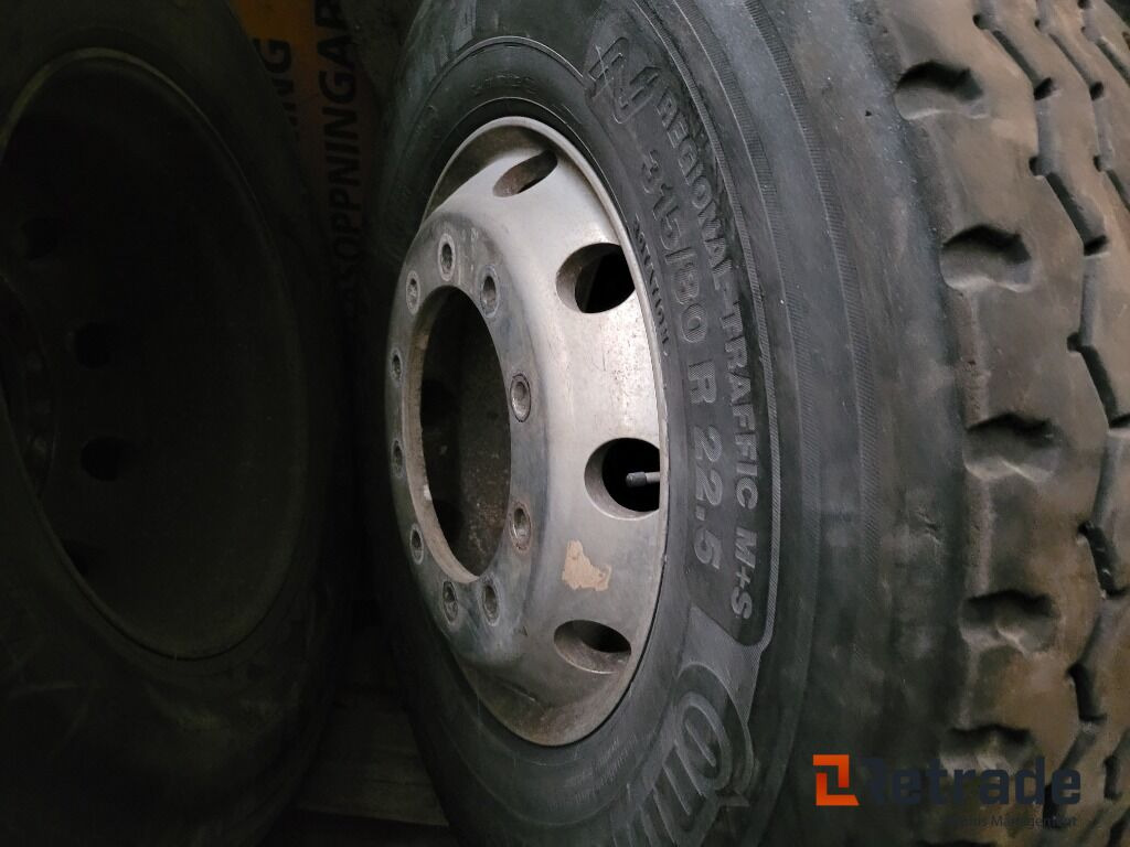 Abrollkipper Lastväxlare med flak Volvo FH460 6x2