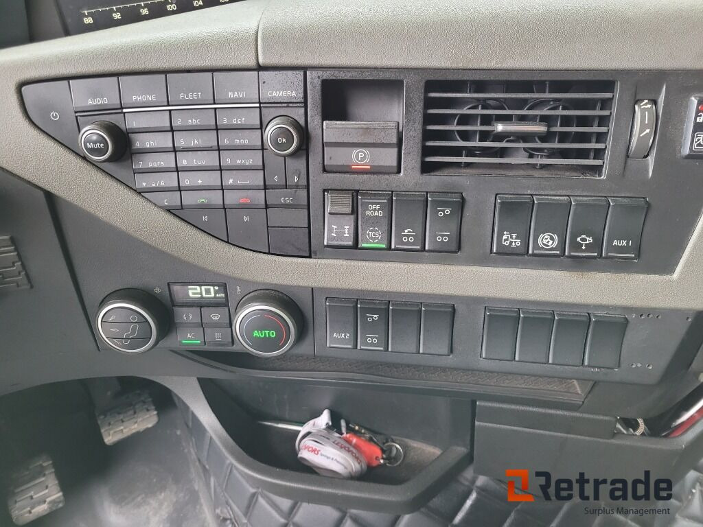 Abrollkipper Lastväxlare med flak Volvo FH460 6x2