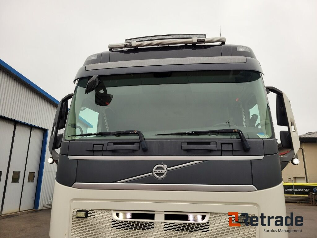 Abrollkipper Lastväxlare med flak Volvo FH460 6x2