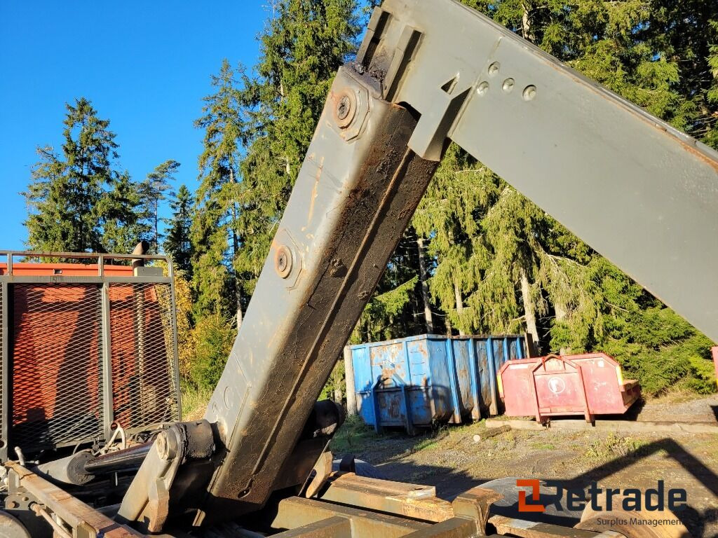 Abrollkipper Lastväxlare plogutrustad med underbett Volvo FM 12 , Full parabel