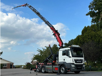 Abrollkipper MAN TGS 26.420 2019!EURO6!! 6x2!! 36tm+JIB+LIER/WINCH!!CONTAINER !!HOOKLIFT/!!MONTAGE,DACH/ROOF/MANUTENTION!TOP!!151tkm!!