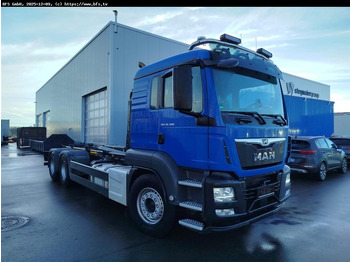 Abrollkipper  MAN TGS 26.500 6x4 BL Unfall-Fahrzeug! Instandgesetz