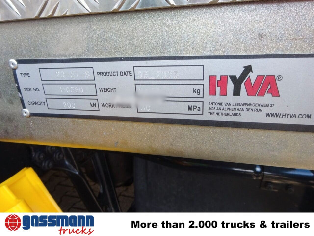 Abrollkipper MAN TGS 26.520 6x2-2 BL, Liftachse