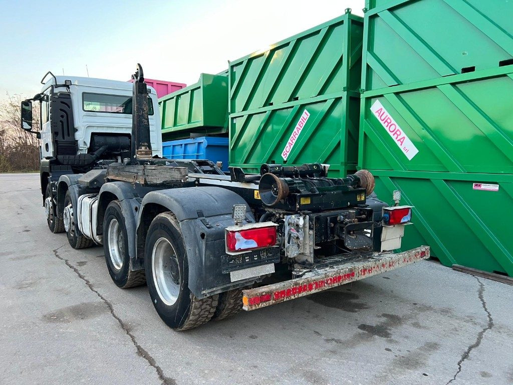 Abrollkipper MAN TGS 35.480 SCARRABILE USATO 8X4