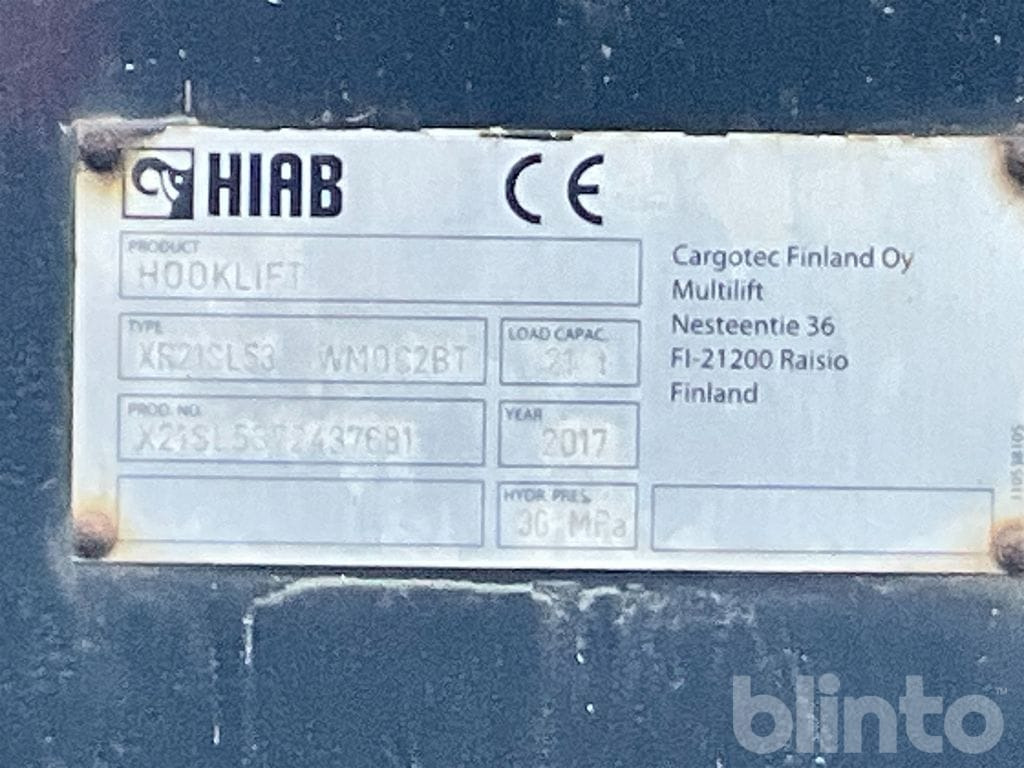 Abrollkipper MAN TGX 26.500 6X2-4 BL