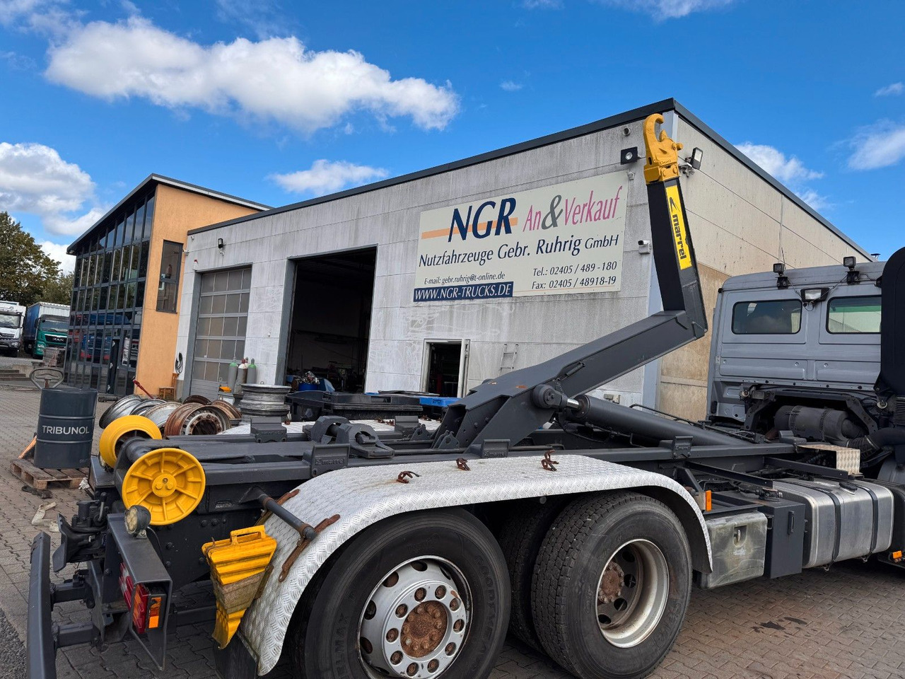 Abrollkipper Marell Abrollkipperaufbau  3 Achser