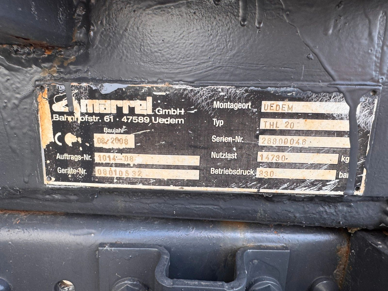 Abrollkipper Marell Abrollkipperaufbau  3 Achser