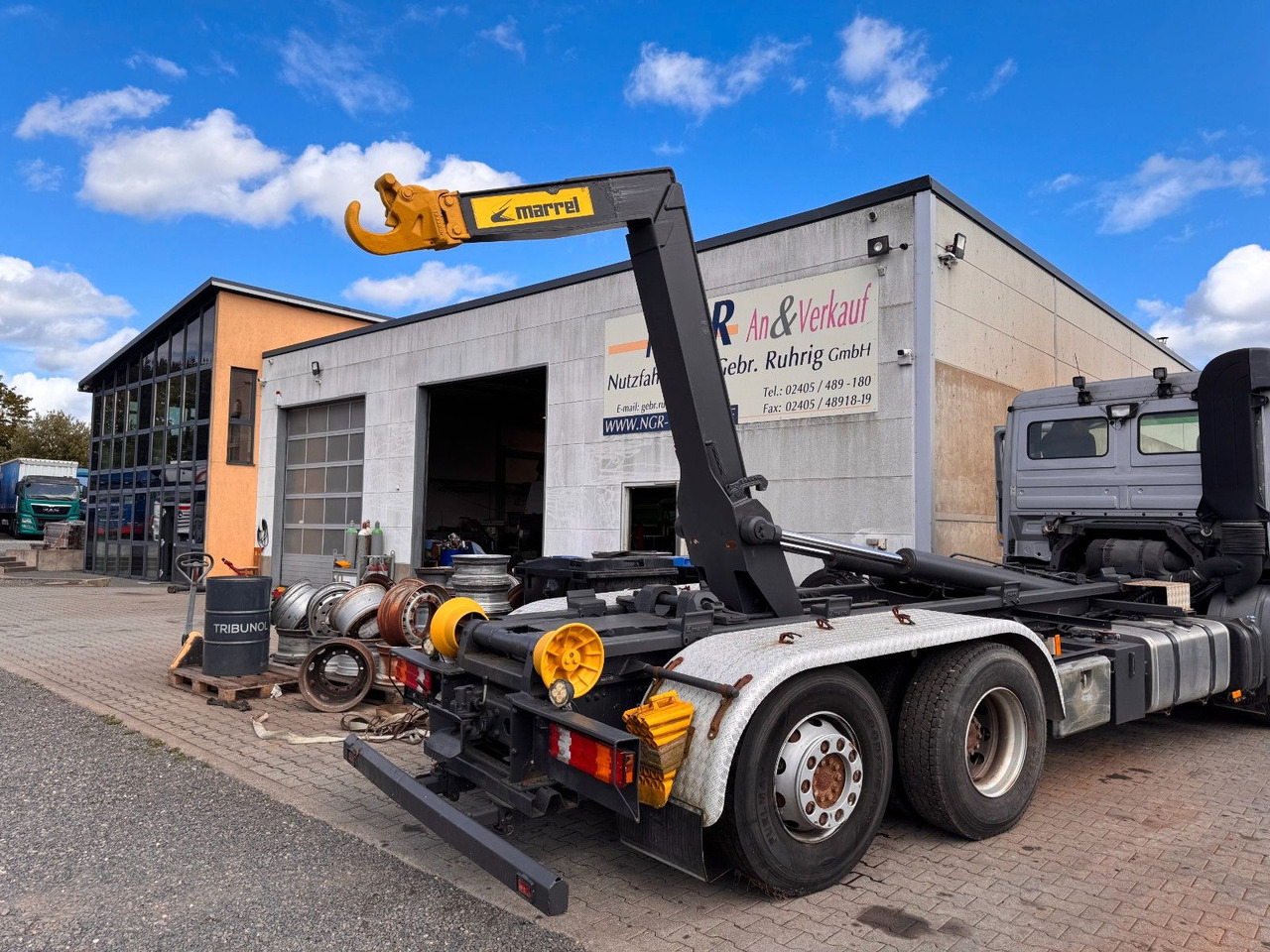 Abrollkipper Marell Abrollkipperaufbau  3 Achser