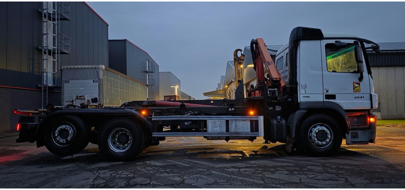 Abrollkipper Mercedes-Benz ACTROS HAAKARM PALFINGER (PK 4501) + RETARDER