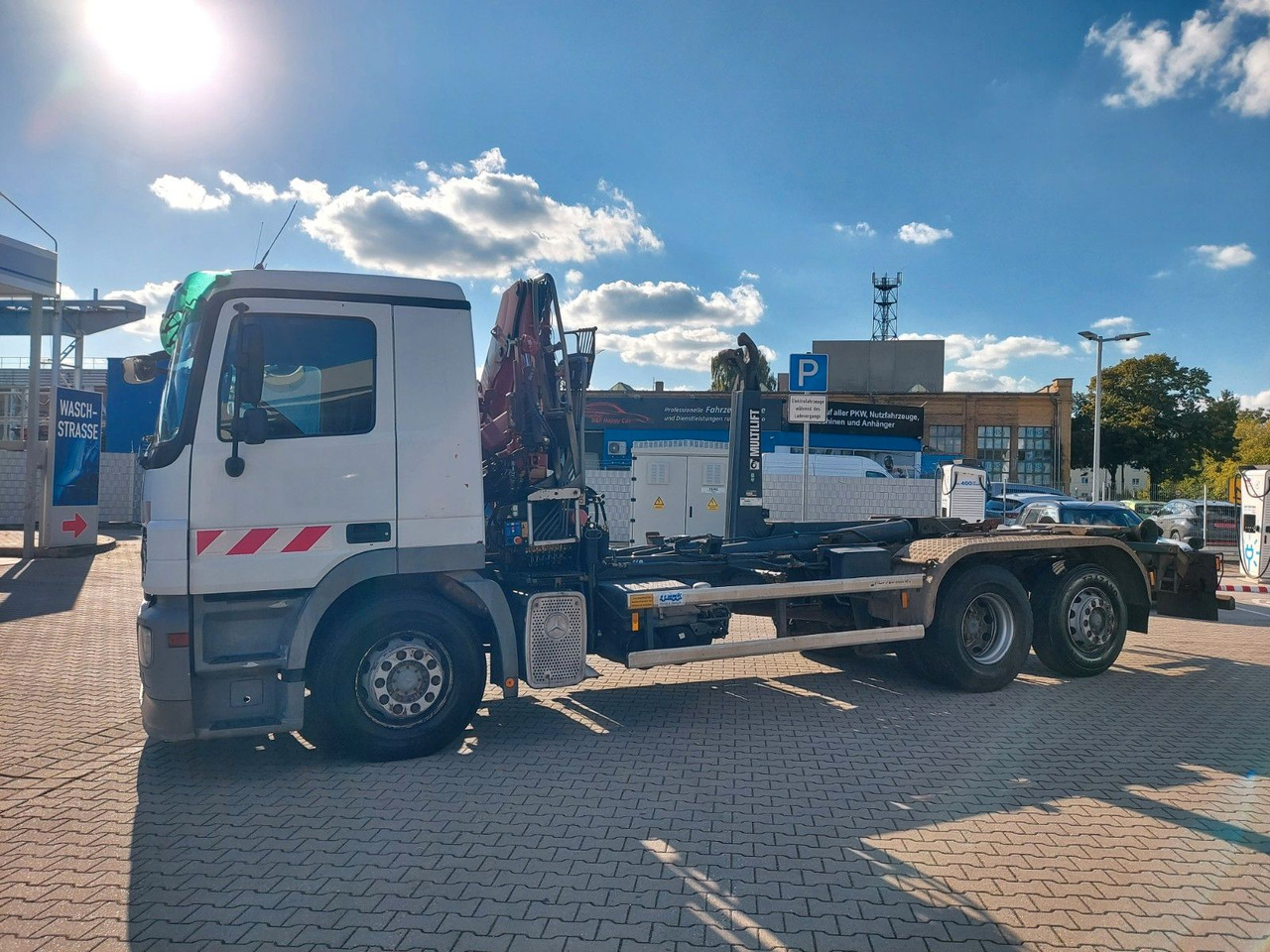 Abrollkipper Mercedes-Benz Actros 6-Zyl. 2541 HMF KRAN ABROLLKIPPER