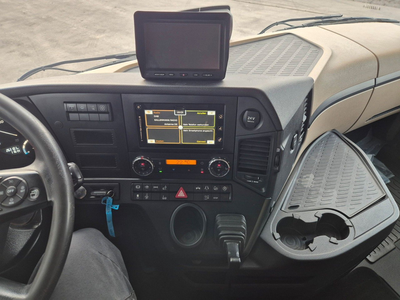 Abrollkipper Mercedes-Benz Arocs 2548 L 6x2/4 HAD Palfinger T20A AHK