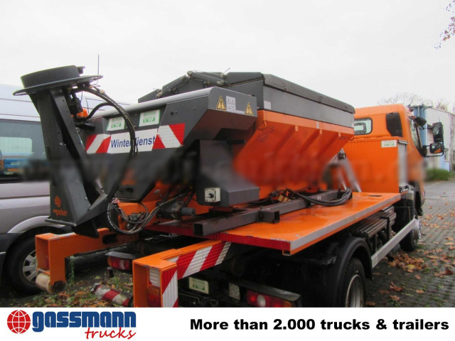 Abrollkipper Mitsubishi Canter Fuso 6C18 4x4, Winterdienstausstattung,