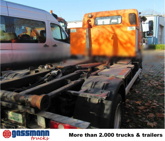 Abrollkipper Mitsubishi Canter Fuso 6C18 4x4, Winterdienstausstattung,