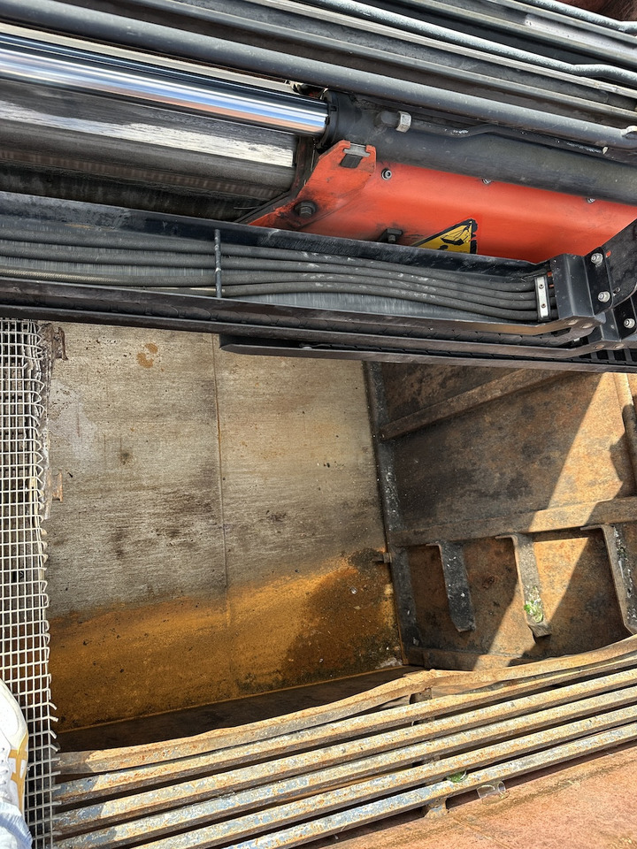 Abrollkipper Palfinger Glas Kran Mulde PK 16502