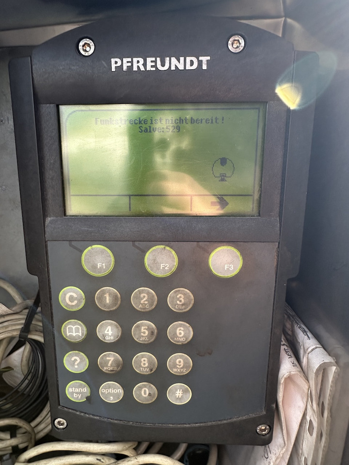 Abrollkipper Palfinger Glas Kran Mulde PK 16502