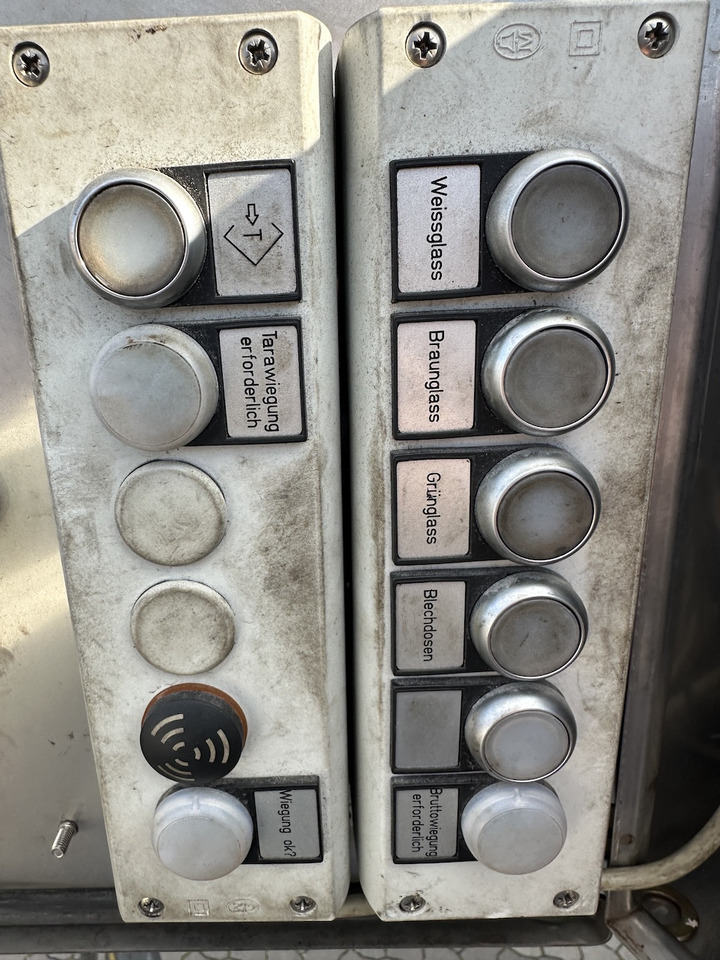 Abrollkipper Palfinger Glas Kran Mulde PK 16502