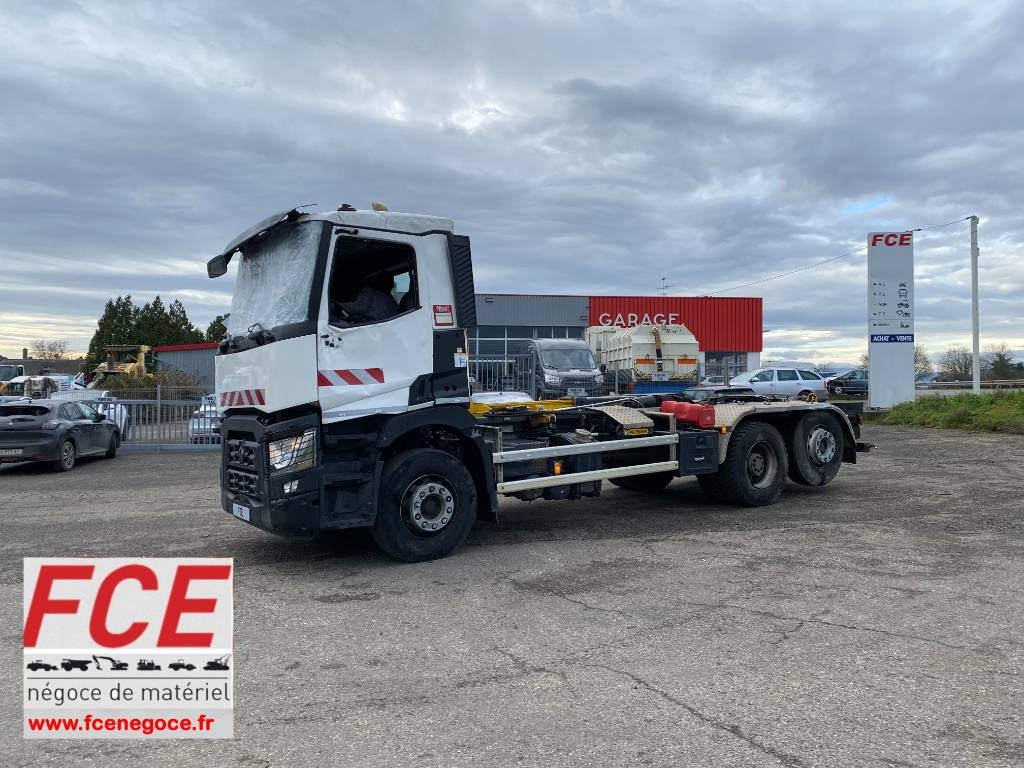 Abrollkipper Renault C 460 Dti11/PALFINGER 1er Main endommagé