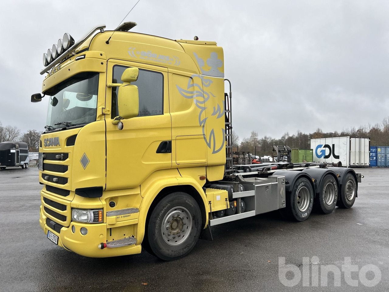 Abrollkipper SCANIA