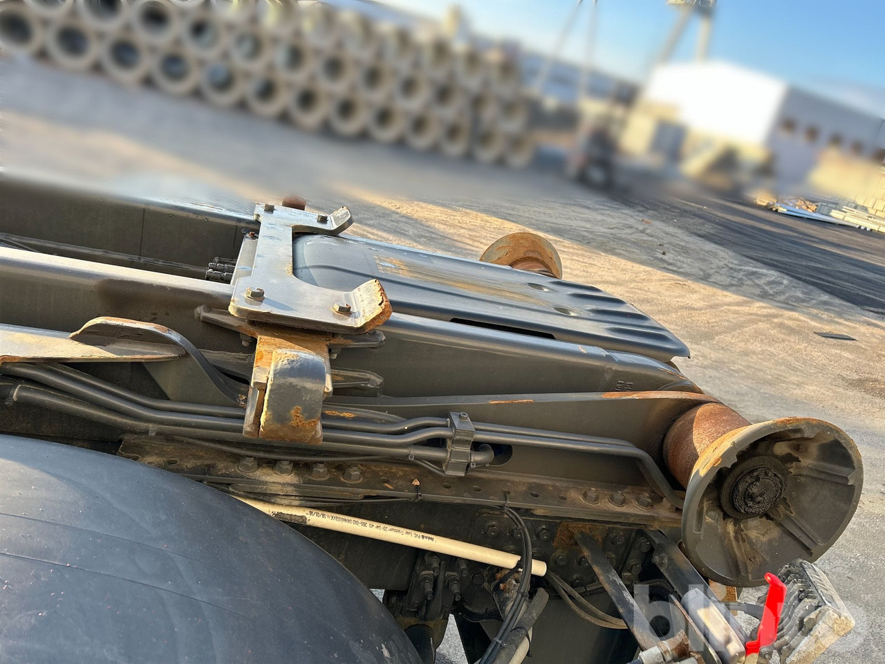 Abrollkipper SCANIA G450 CB 8X8 EHZ med HIAB 288 E-6 Kran