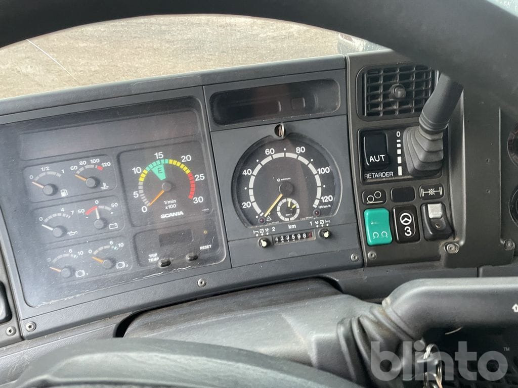 Abrollkipper SCANIA R164L480 Jubuleum