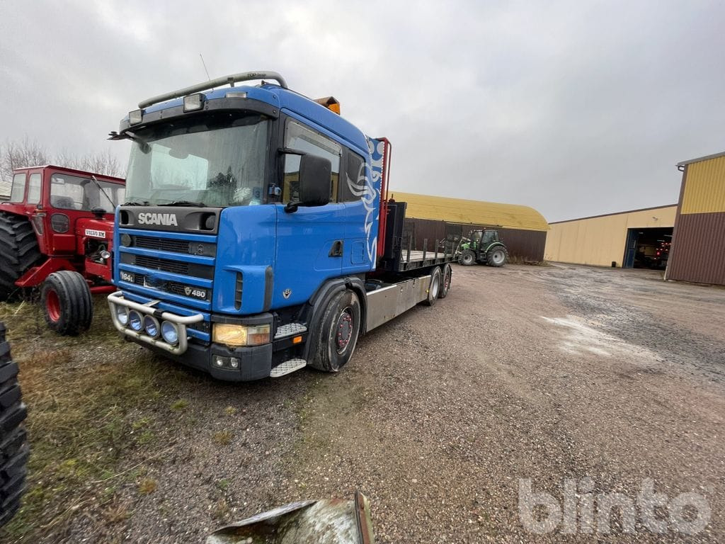 Abrollkipper SCANIA R164L480 Jubuleum