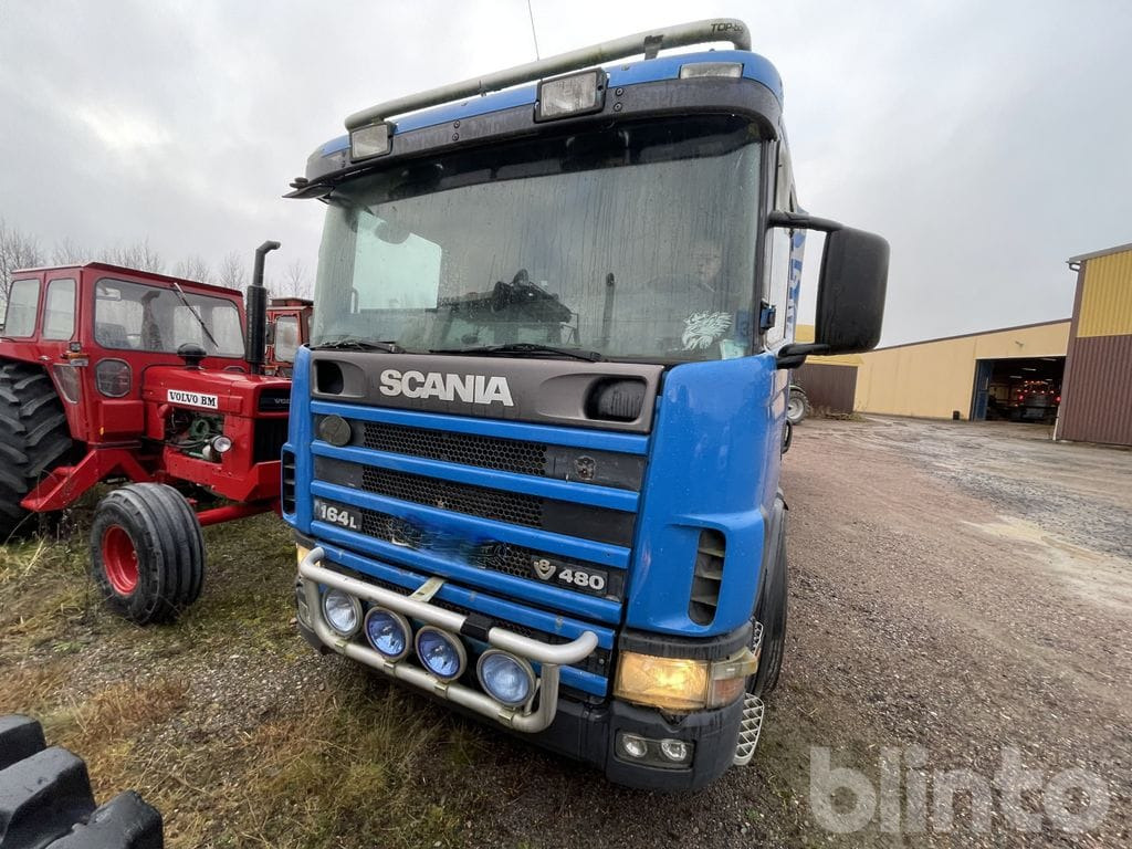 Abrollkipper SCANIA R164L480 Jubuleum