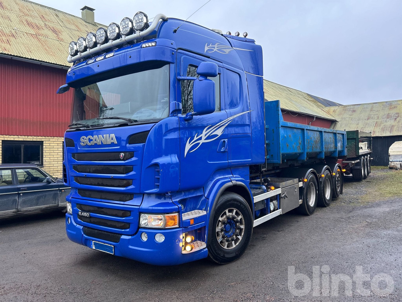 Abrollkipper SCANIA R480LB8X4*4HNB