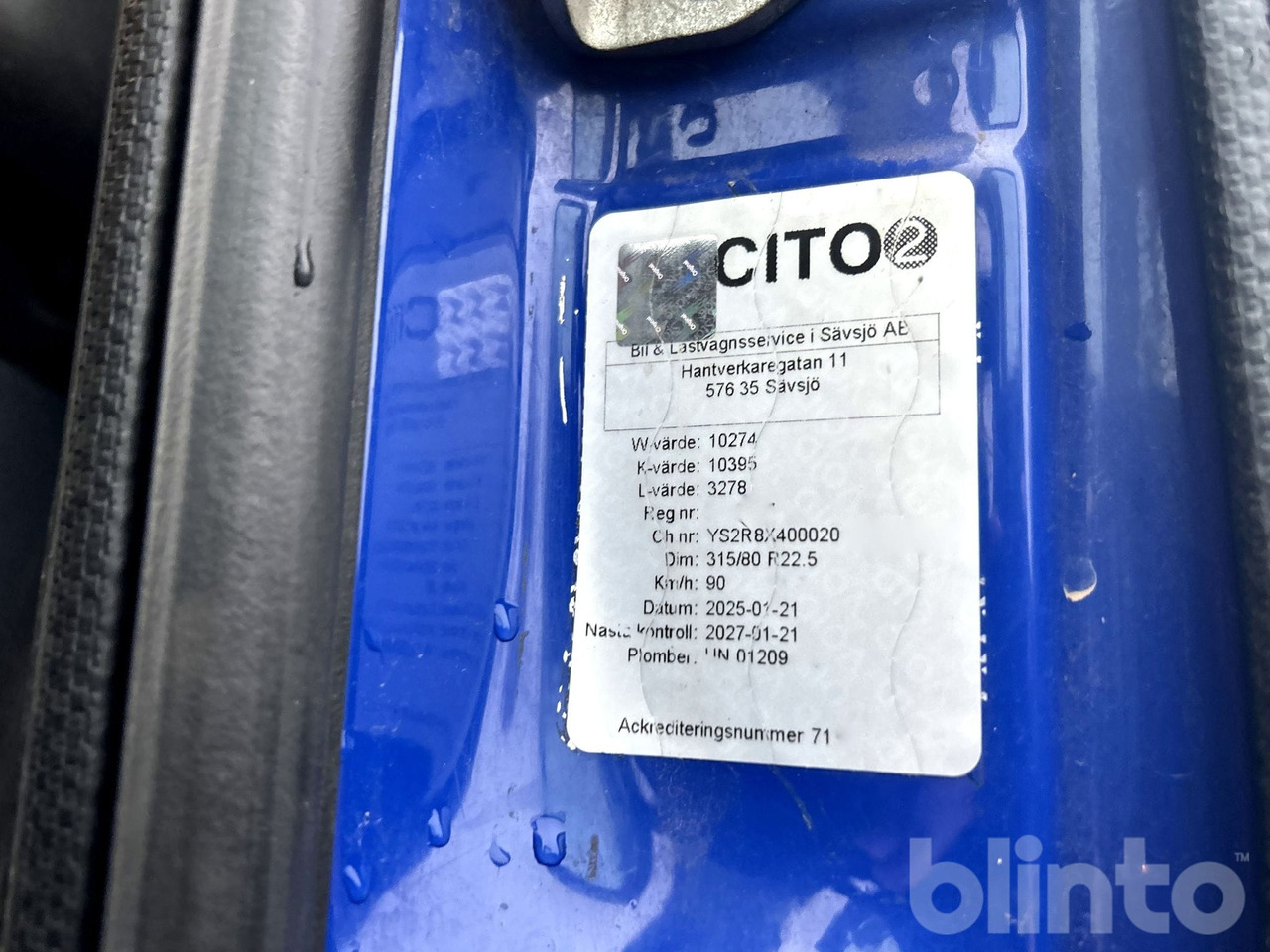 Abrollkipper SCANIA R480LB8X4*4HNB