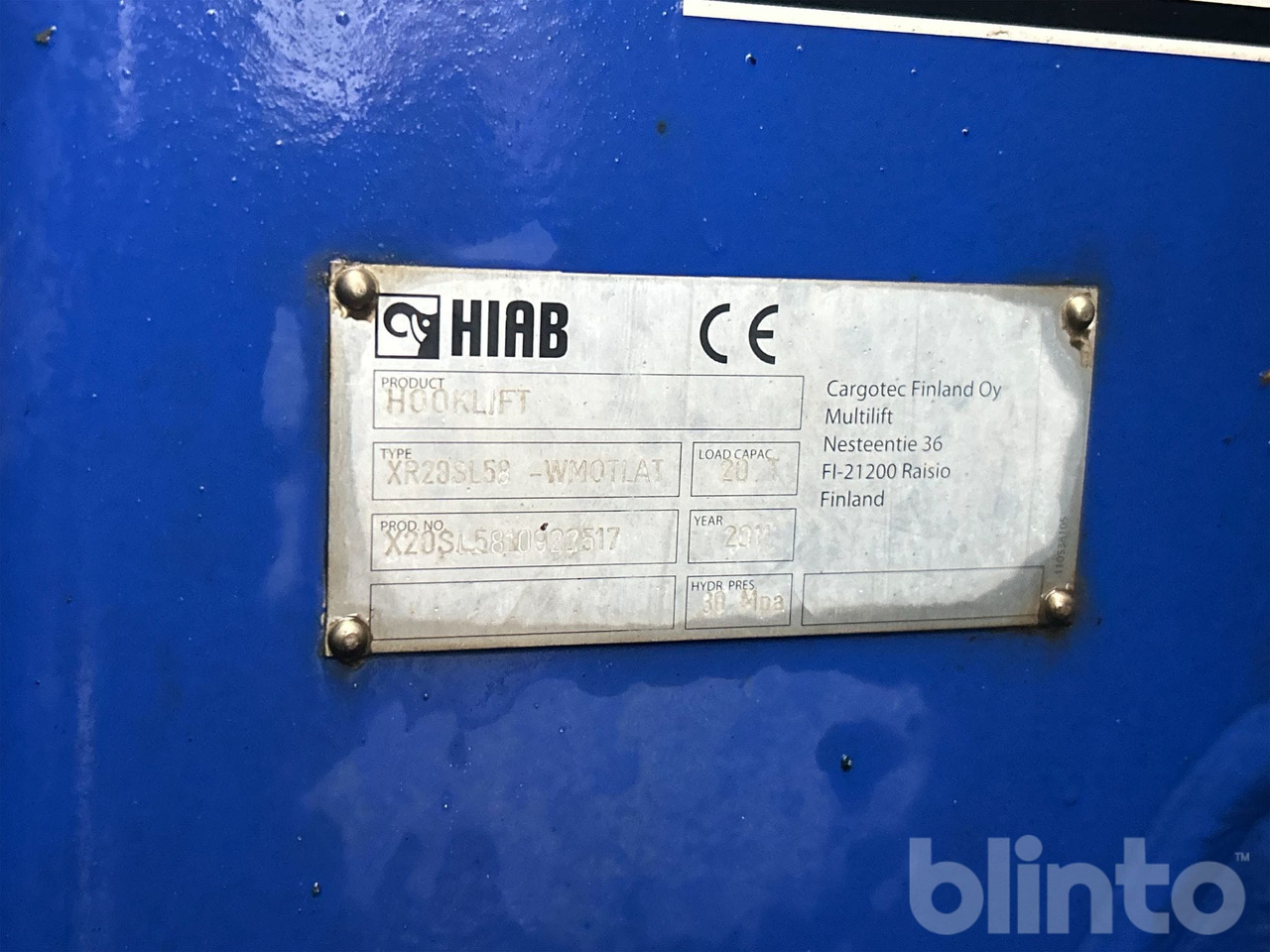 Abrollkipper SCANIA R480LB8X4*4HNB