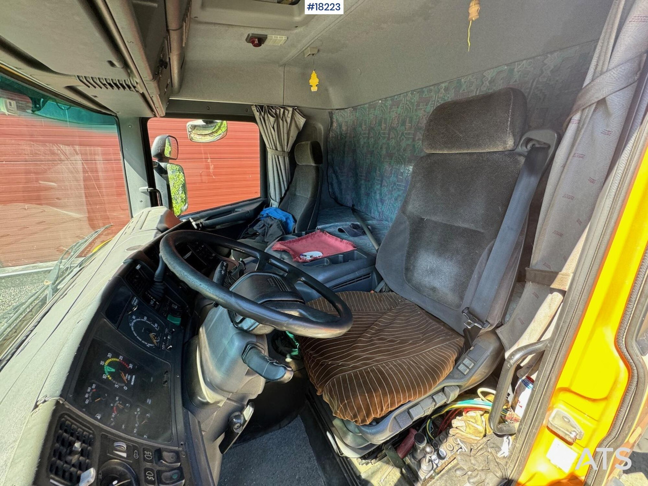 Abrollkipper Scania 124G