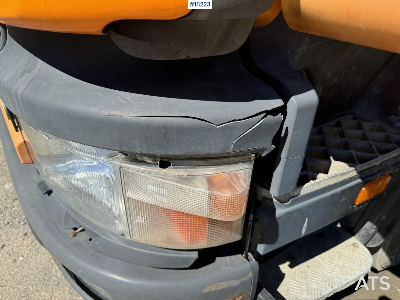 Abrollkipper Scania 124G