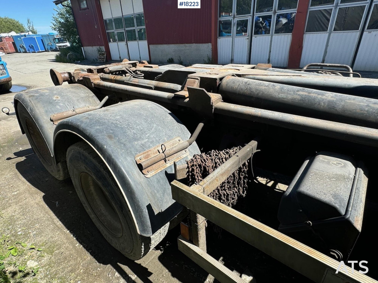 Abrollkipper Scania 124G