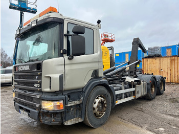 Abrollkipper Scania 124G 470