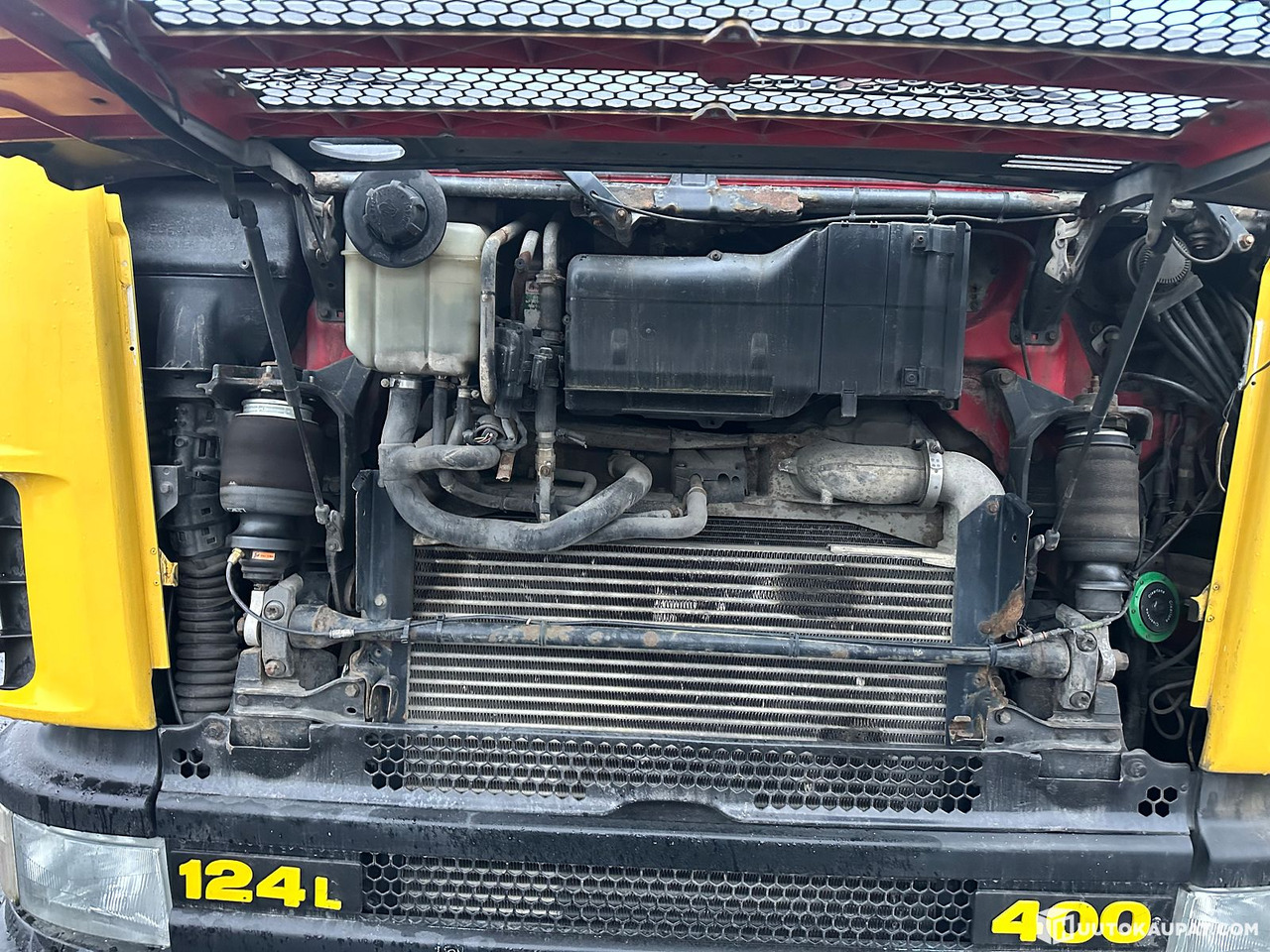 Abrollkipper Scania 124, 1996, Pirkkala