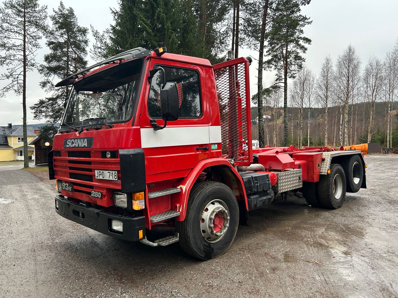 Abrollkipper Scania 93H
