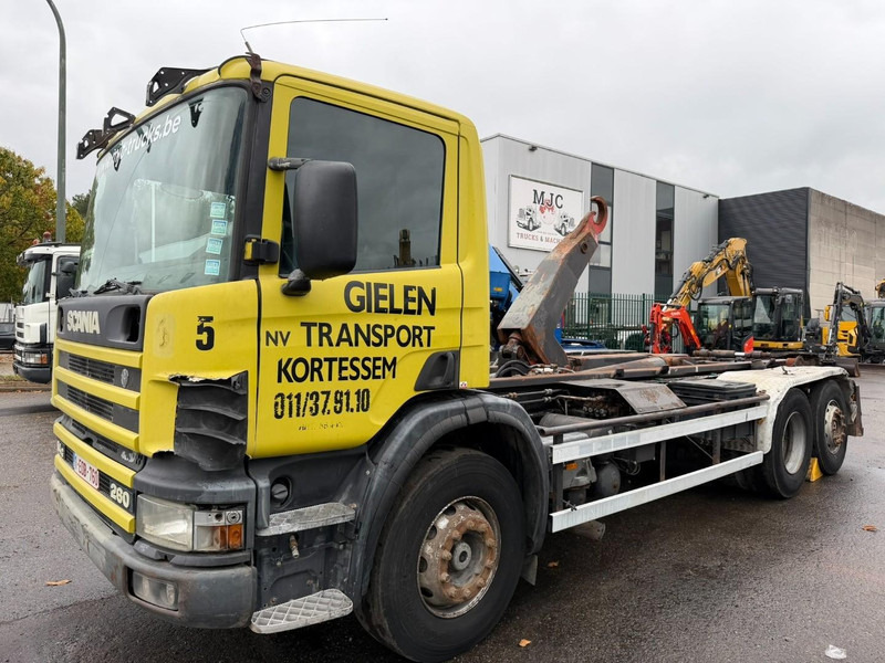 Abrollkipper Scania 94G-260 6x2 HOOKLIFT / GANCHO - MANUAL - BE TRUCK