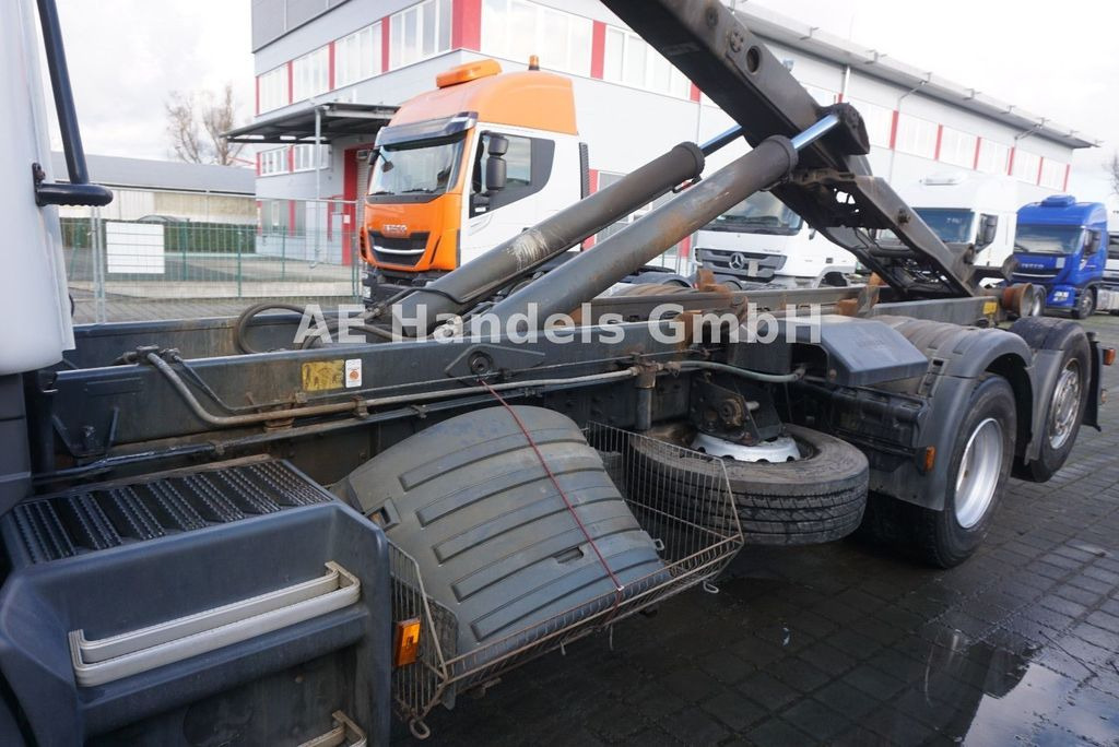 Abrollkipper Scania G420 Flachdach BL *Retarder/Manual/MEILLER/Lift