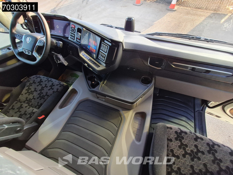 Abrollkipper Scania G460 6X2 NEW! 20tons HIAB Containersystem Lift+Steering Axle Automatic Retarder Euro 6