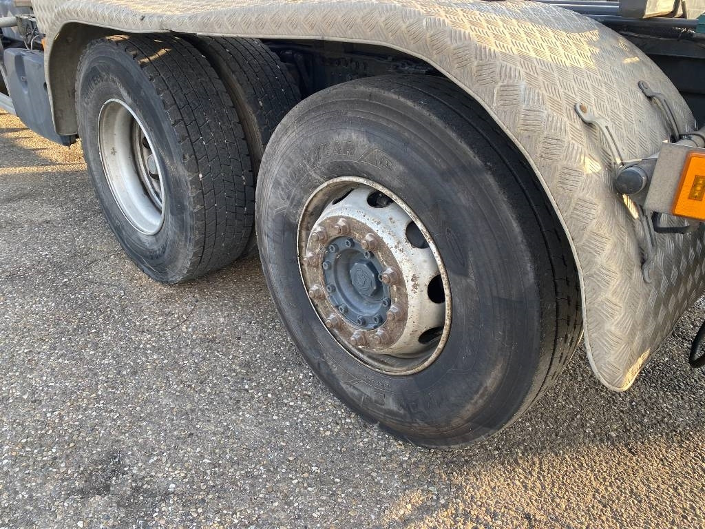 Abrollkipper Scania P360/HYVALIFT/HIAB 144B a réparer